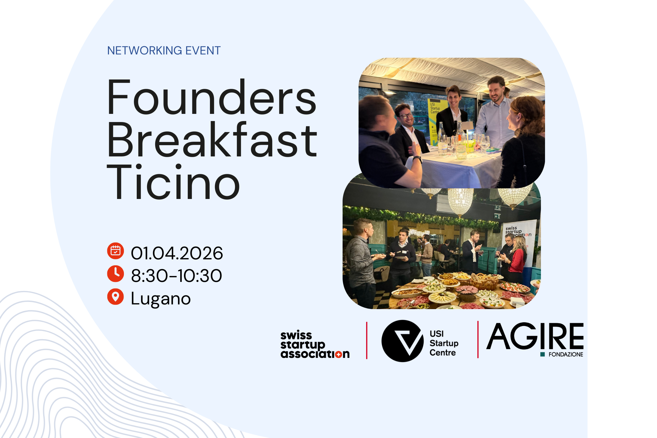 Founder Breakfast: 01.04.2026 a partire dalle 8:30