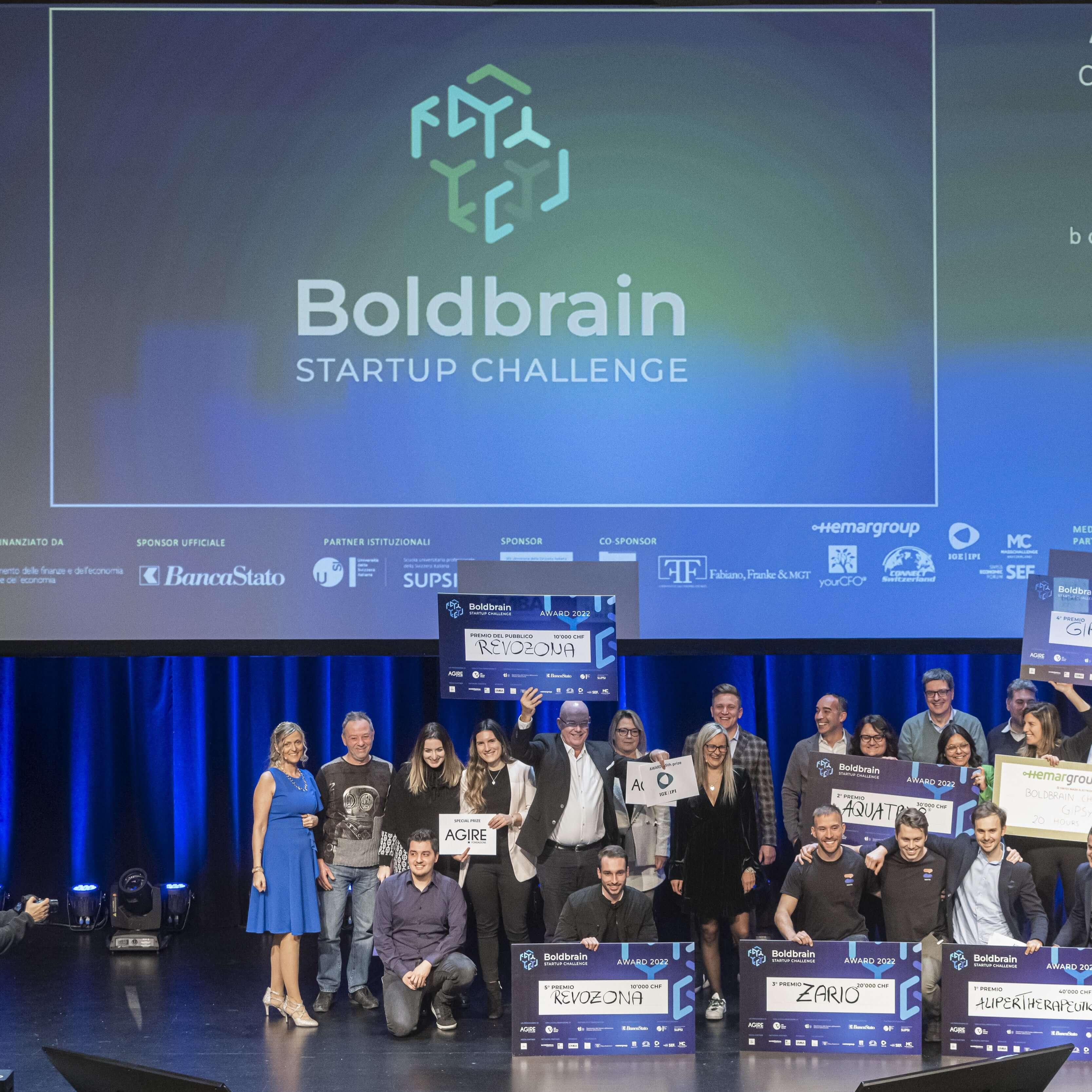 Cerimonia di premiazione Boldbrain 2023