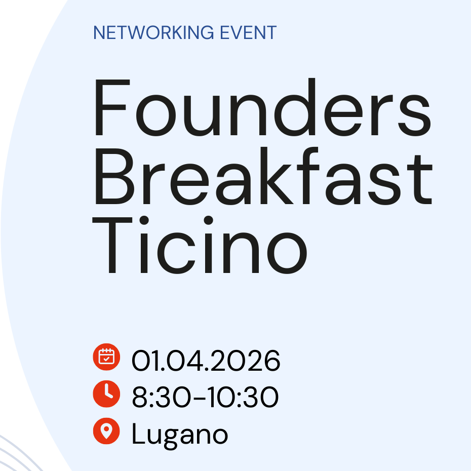 Founder Breakfast: 01.04.2026 a partire dalle 8:30