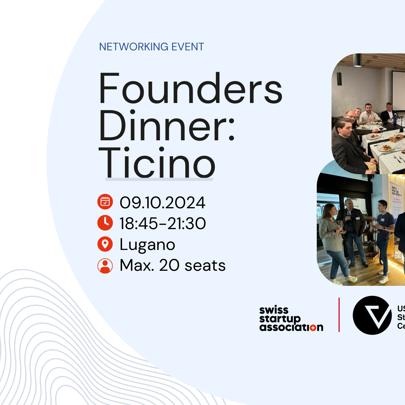 SSA Founders Dinner Ticino