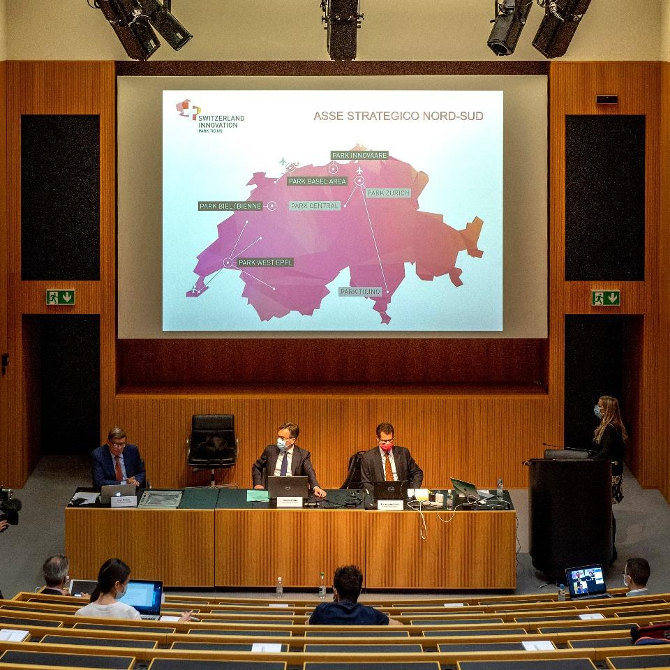 Official launch Switzerland Innovation Park Ticino