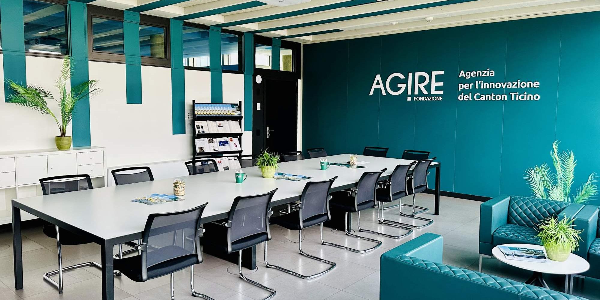 <p>Sala riunione Tecnopolo</p>