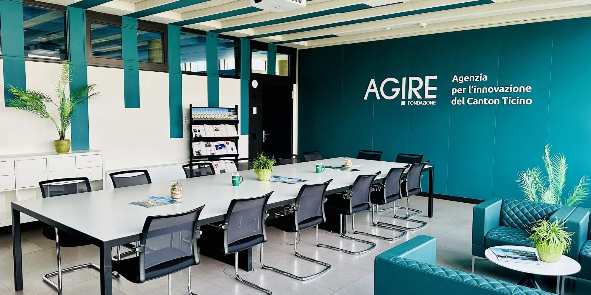 <p>Sala riunione Tecnopolo</p>